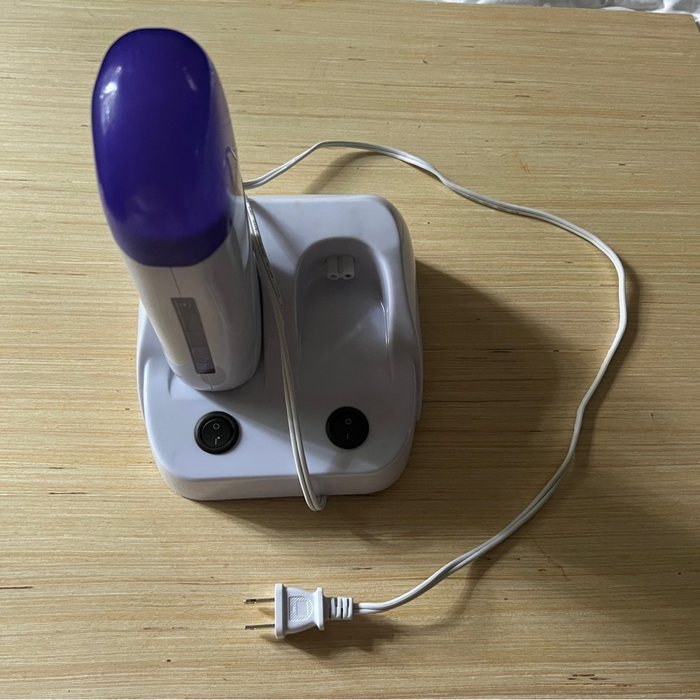 Portable Roll On Wax Warmer With Heater Base